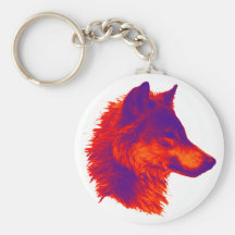 the WOLF stance Key Chains