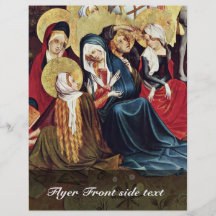 The Women At The Cross By Meister Francke (Best Qu Custom Flyer
