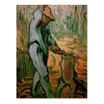 The Woodcutter after Millet by Vincent van Gogh Post Card