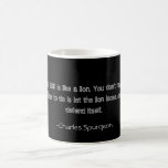 The WORD OF GOD is like a lion. Mug