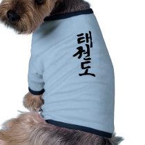 The Word Taekwondo In Korean Lettering