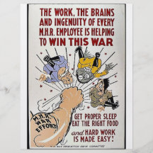 The Work, The Brains And Ingenuity Of Every M.H.R Personalized Flyer