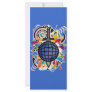 THE_WORLD_IS_MINE PERSONALIZED RACK CARD