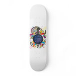THE_WORLD_IS_MINE SKATE DECK