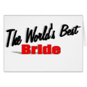 The World's Best Bride cards