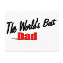 The World's Best Dad Post Cards