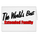 The World's Best Extended Family cards