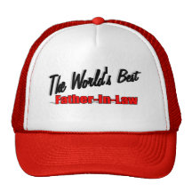 The World's Best Father-In-Law Hats