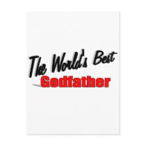 The World's Best Godfather Post Cards