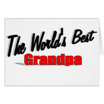 The World's Best Grandpa Greeting Cards