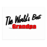 The World's Best Grandpa Postcard