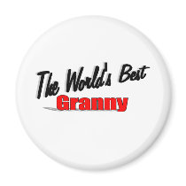 The World's Best Granny Fridge Magnet