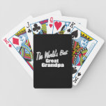 The World's Best Great Grandpa Bicycle Card Deck