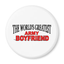 The World's Greatest Army Boyfriend Magnets