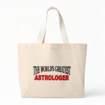The World's Greatest Astrologer Canvas Bags