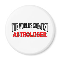 The World's Greatest Astrologer Fridge Magnets