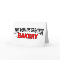 The World's Greatest Bakery Card