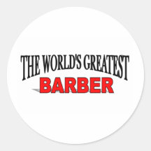 The World's Greatest Barber Sticker