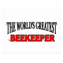 The World's Greatest Beekeeper Postcard