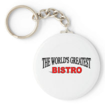 The World's Greatest Bistro Keychain