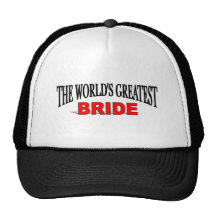 The World's Greatest Bride Mesh Hat