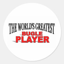 The World's Greatest Bugle Player Sticker