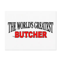 The World's Greatest Butcher Post Cards