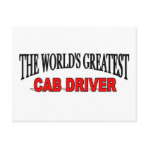 The World's Greatest Cab Driver Post Cards