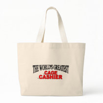 The World's Greatest Cage Cashier Tote Bags