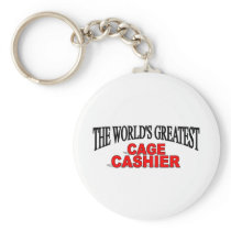 The World's Greatest Cage Cashier Keychains