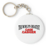 The World's Greatest Cage Cashier keychains