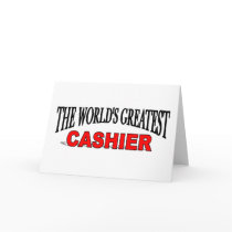 The World's Greatest Cashier Card