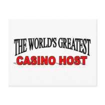 The World's Greatest Casino Host Post Cards