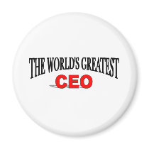 The World's Greatest CEO Fridge Magnets
