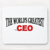 The World's Greatest CEO Mouse Pads