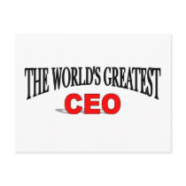 The World's Greatest CEO Post Card