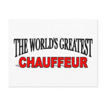 The World's Greatest Chauffeur Post Cards