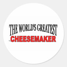 The World's Greatest Cheesemaker Sticker