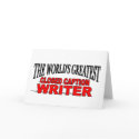 The World's Greatest Closed Caption Writer cards
