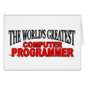 The World's Greatest Computer Programmer cards