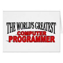 The World's Greatest Computer Programmer Greeting Card