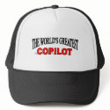 The World's Greatest Copilot hats