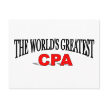 The World's Greatest CPA Postcard