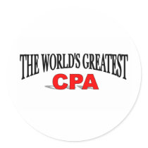 The World's Greatest CPA Sticker