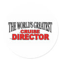 The World's Greatest Cruise Director stickers