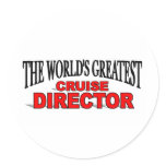 The World's Greatest Cruise Director stickers