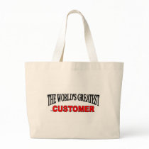 The World's Greatest Customer Canvas Bag