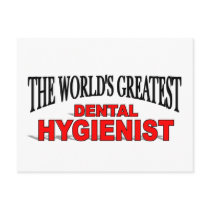 The World's Greatest Dental Hygienist Post Cards