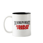 The World's Greatest Disabled Person mugs