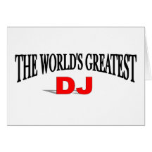 The World's Greatest DJ Cards